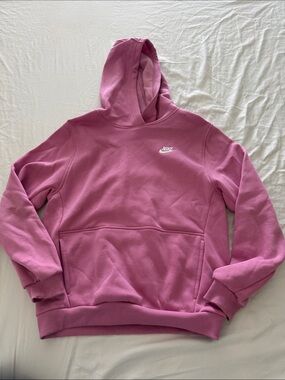 Nike Rose Pink Hooded Sweatshirt